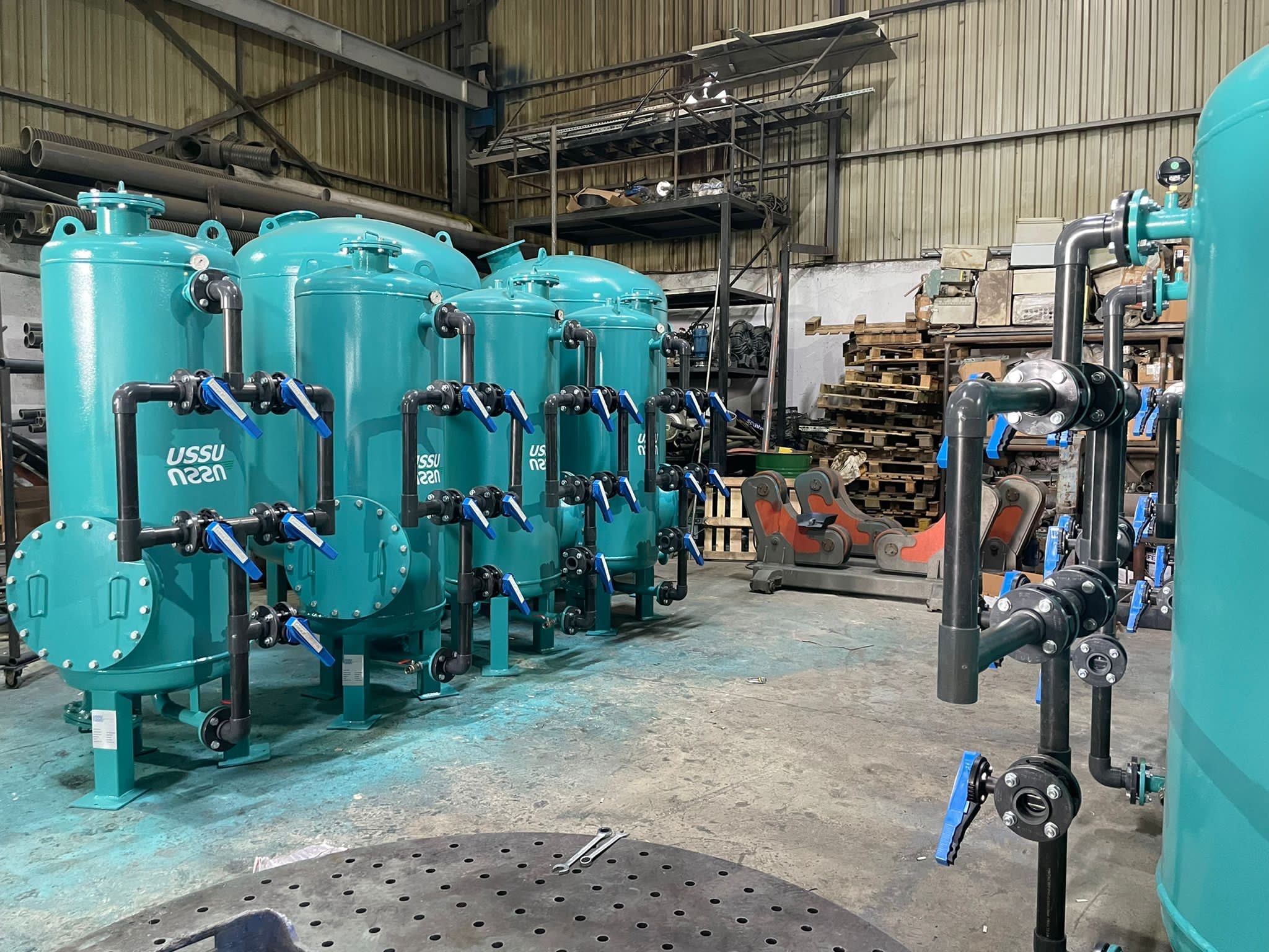 SAND FILTERS, ACTIVE CARBON FILTERS 